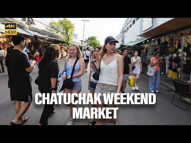 Bangkok Thailand, CHATUCHAK Weekend MARKET Walking tour | Largest outdoor market in the world