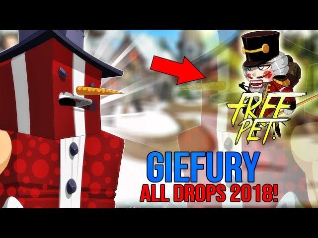 =AQW= Giefury All Drops 2018 | Frostval 2018!