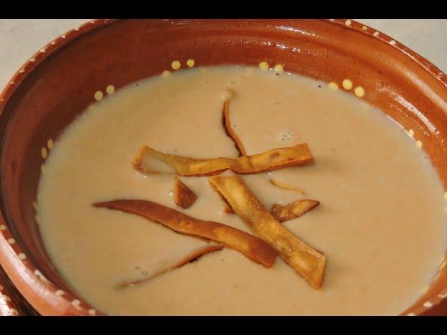 Crema de frijol.- RecetasdeLuzMa