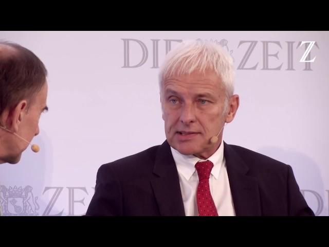 ZEIT Wirtschaftsforum 2016 - One-on-One mit VW-Vorstandvorsitzendem Matthias Müller