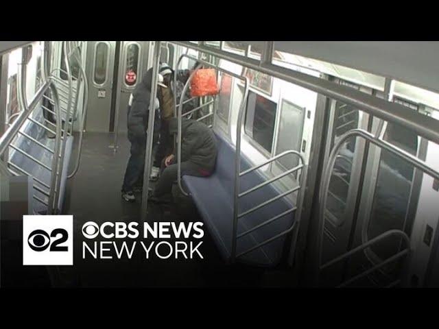 Video shows deadly fight on NYC subway after alleged thieves target sleeping passenger