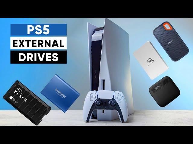 7 Best PS5 External Hard Drives | From Budget to High End