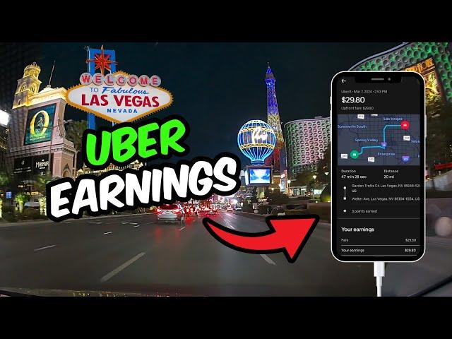 Driving Uber on the Las Vegas Strip | How Much I Made