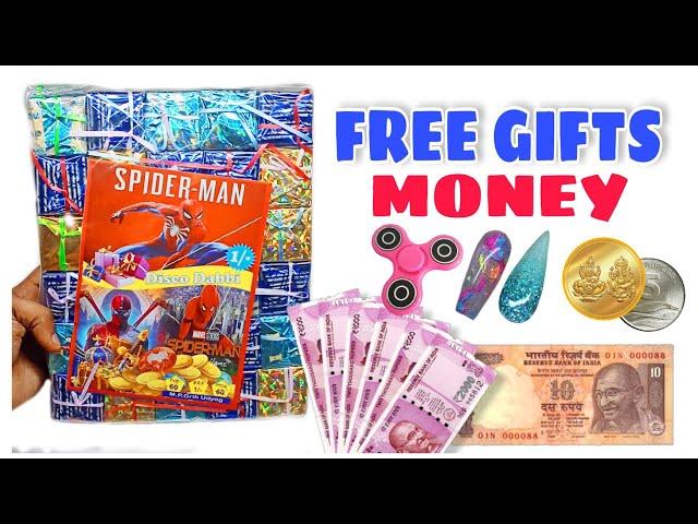 Spiderman Surprise Gift Box One Rupee Only  | free gifts inside | Snackiya