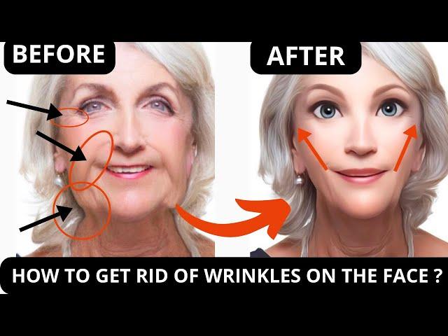 ANTI-AGING FACE EXERCISES FOR WRINKLES !| LAUGH LINES, SAGGY SKIN, JOWLS, FROWN LINES, FOREHEAD