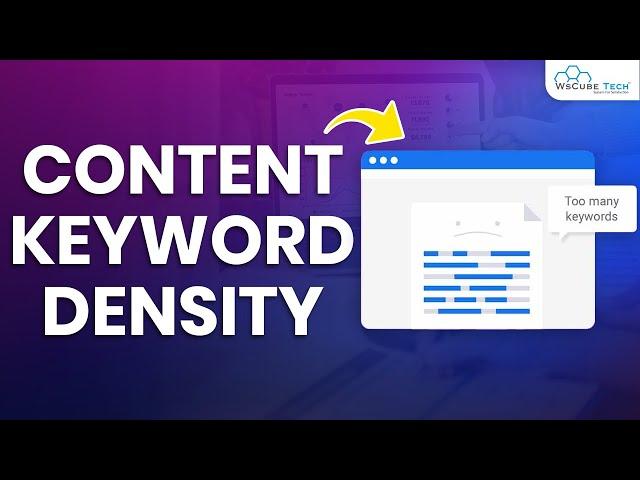 SEO Keyword Density - What is the keyword density in SEO | SEO Tutorial in Hindi