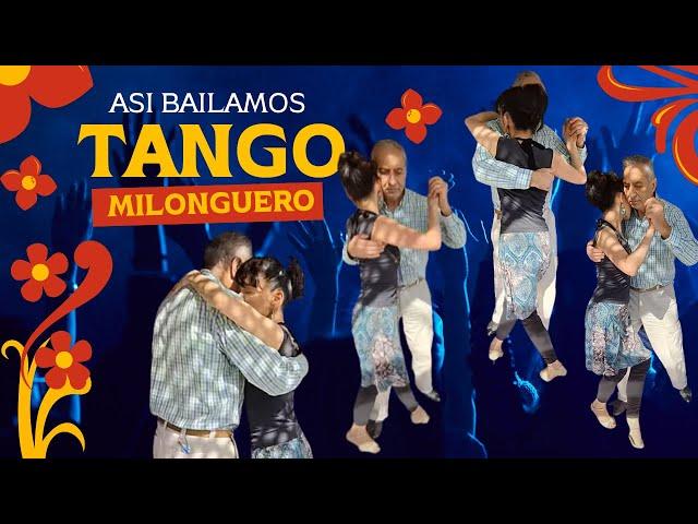 Como es el baile de tango estilo milonguero Buenos Aires. Naoko Hirai, Carlos Neuman 2024