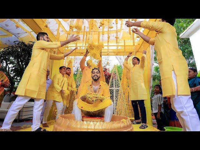 The Colorfull Haldi of Bikash || Photozone Productions