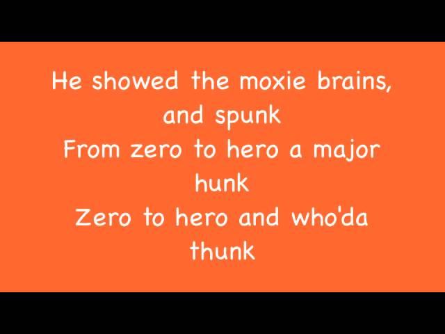 Zero to Hero - Hercules (LYRICS)