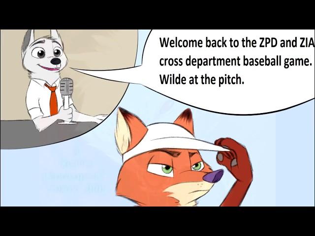 [Zootopia Comic dub] ZPD vs ZIA Baseball Game