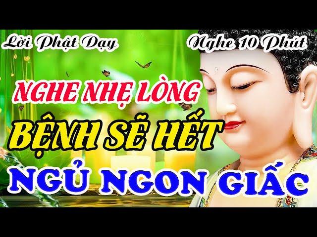 Nghe Lời Phật Dạy " NHẸ LÒNG " Tiêu Tan Mọi Phiền Muộn Khổ Đau Trong Cuộc Sống" - Rất Hay