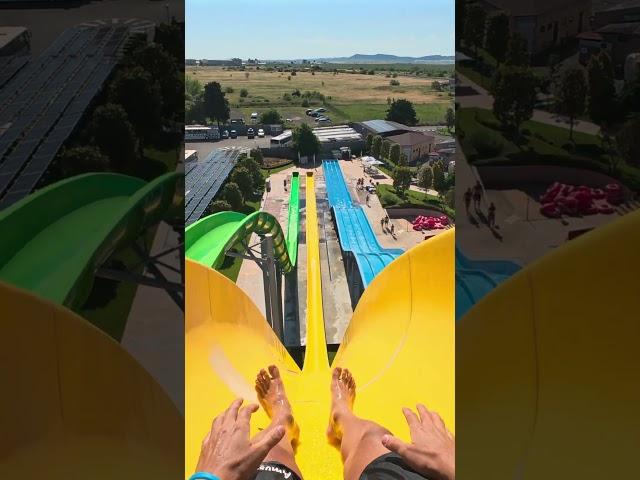 Freefall Water Slide at Aquapark Nessebar 