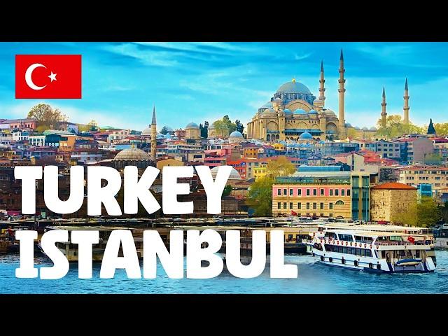 Istanbul, Turkey — Walking Tour 4K 