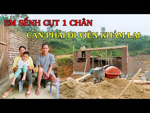 EM SẾNH CỤT 1 CHÂN CẦN PHẢI ĐI VIỆN KHÁM LẠI - BÀN CHÂN KHÔNG BỊ CỤT CÓ HIỆN TƯỢNG LẮC LƯ...