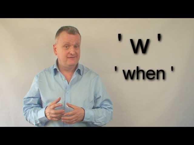 Learn English Pronunciation  '  V  '  and  '  W  '  sounds