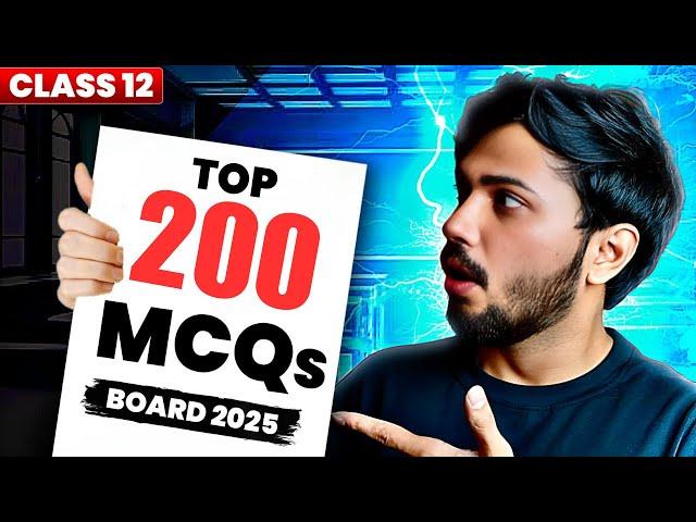 Top 200+ MCQs Physical Education for Class 12 Boards 2024-25  Score 100 in PE | MCQ AR & CS