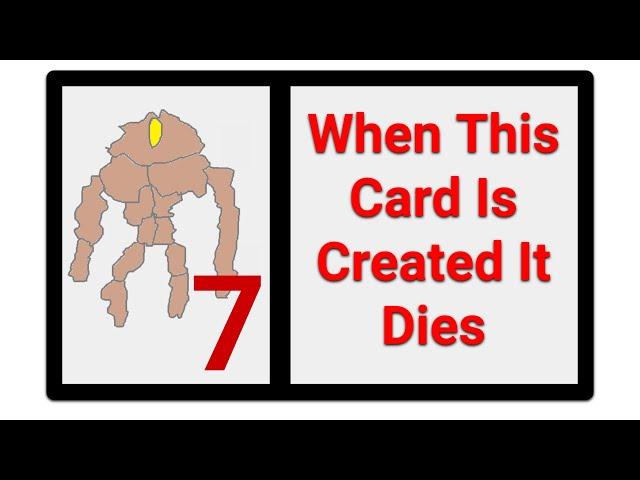 Card Game, But Cards Are Randomly Generated