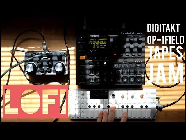 Elektron digitakt,teenage engineering OP-1 field,HOME BAKE Instruments TAPES JAM 27/5/23 14:30 lofi