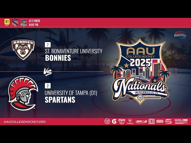 AAU NATIONAL CHAMPIONSHIPS - DI - St. Bonaventure University vs University of Tampa (D1)