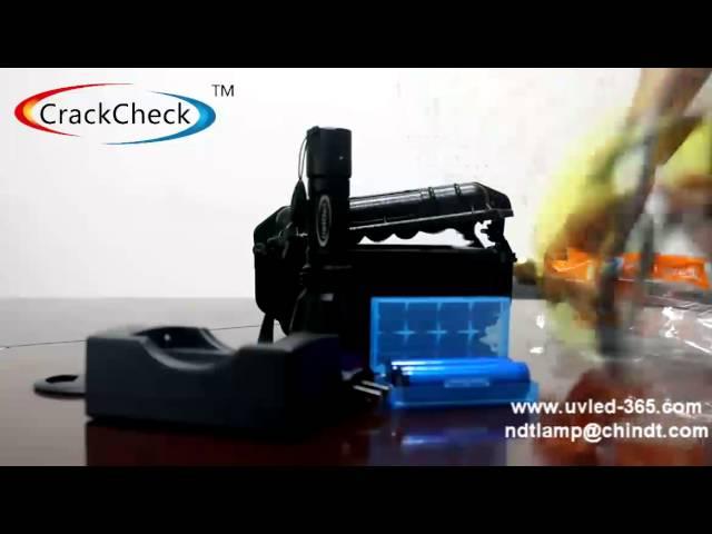 CrackCheck-Torch High Intensity NDT Lamp/ UV LED Torch/UV light