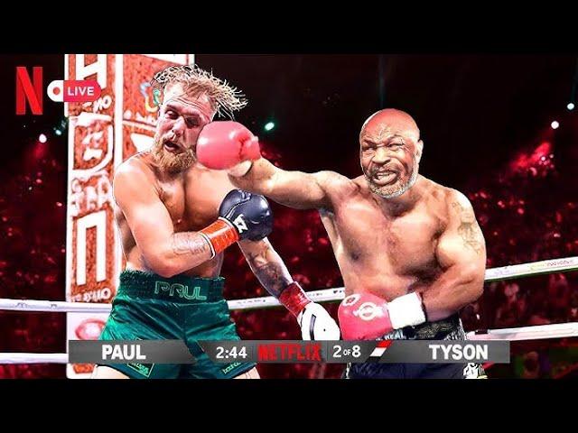 Mike tyson and Jake Paul Full Fight