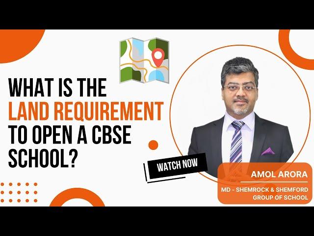 What is the Land Requirement to Open a CBSE School?  [ Updated 2024 Version]