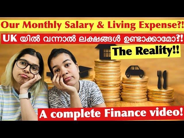 How much we Earn, Spend and Save in a month in UK ? / A complete finance video / Salary-Tax-Bills