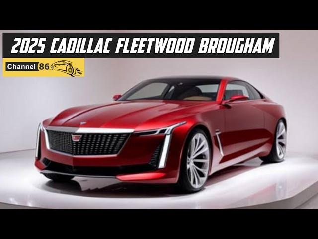 2025 Cadillac Fleetwood Brougham Redesign - All Details Officially Confirmed!! - Channel 86 Drive