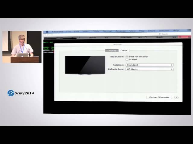 Conda: A Cross Platform Package Manager for any Binary Distribution | SciPy 2014 | Aaron Meurer