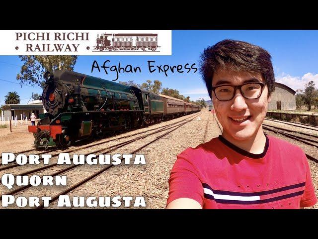 Travelling on the Old Ghan Railway - Pichi Richi Afghan Express Port Augusta to Quorn return