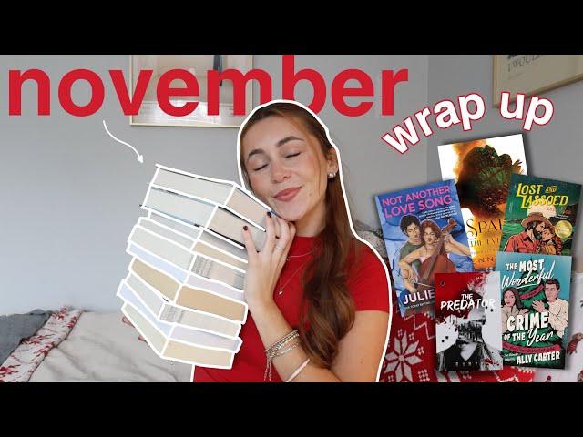 the 14 books i read in november ️ | bookmas day 3