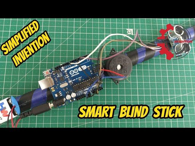 Smart Blind Stick For Blind | DIY |Technical Education | Stephen | Ratnesh | Simplified Invention