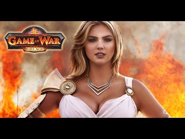 Game of War: Live Action Trailer Commercial ft. Kate Upton