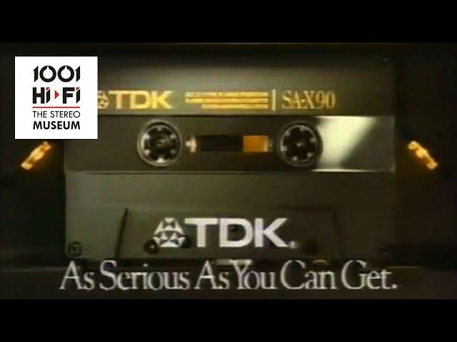 TDK TV Commercial (Tape - Rock Sticks To Best)   #1001hifi​ #vintageaudio #tdk