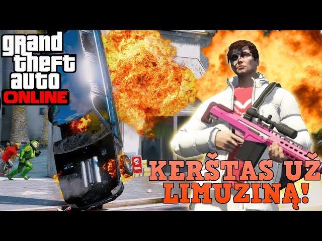 Edvisss Žaidžia - GTA Online #47 KERŠTAS UŽ LIMUZINĄ!