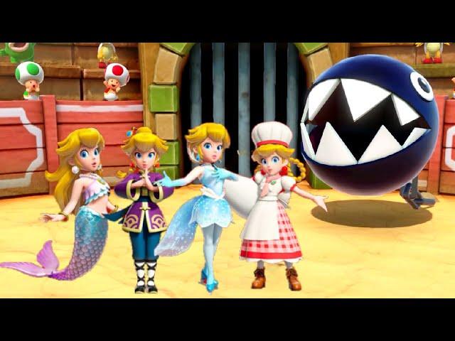 Super Mario Party - Princess Peach Showtime Minigame Battle