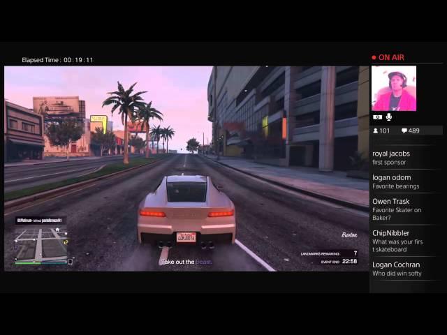 GTA V Live Stream With Amskater