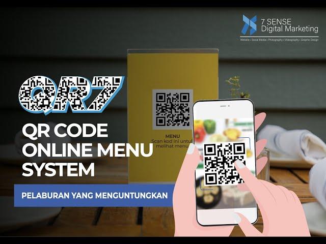 QR7 - Restaurant QR Code Menu Ordering System - RM300 only!