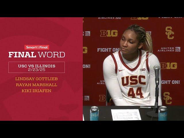 USC Women's Basketball vs Illinois Post Game Press Conference