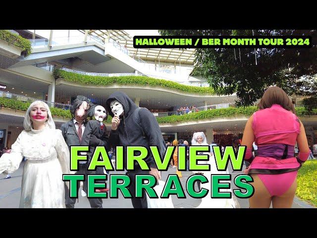 [4K] AYALA MALLS FAIRVIEW TERRACES 2024 - HALLOWEEN / BER MONTH MALL TOUR