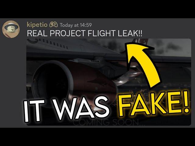 How I FOOLED Project Flight (ROBLOX)