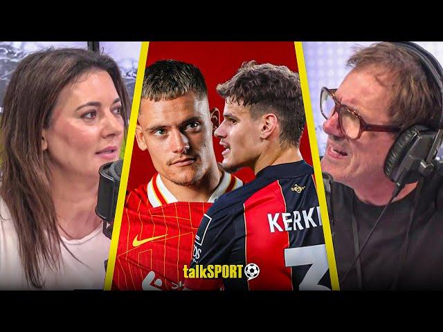 "Will he DEMAND no 10 shirt?!" Natalie Sawyer & Tony Cascarino on Liverpool SIGNING Wirtz