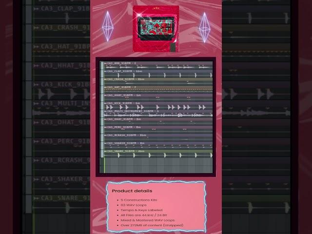 [FREE] | TRAP/HIPHOP | CARTRIDGE 07 | SAMPLE PACK       #flstudio #beatmaker #sampletype