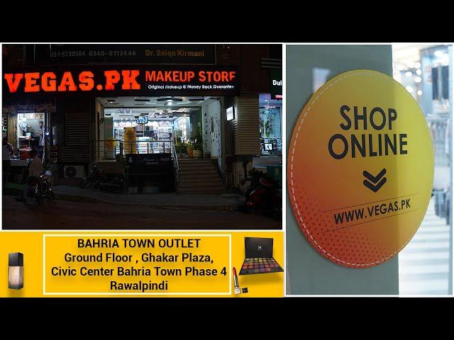 Bahria Town Rawalpindi Outlet | Vegas.pk | 100% Original | Perfumes | Makeup | Skin Care | Hair Care