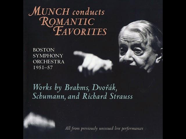 Brahms - Double Concerto - Francescatti, Mayes, Munch, BSO (1956)