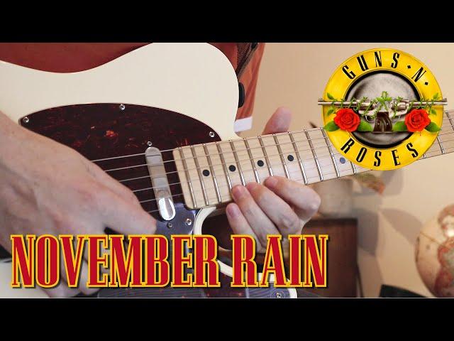 Guns N' Roses - November Rain (Guitar Solo #1)