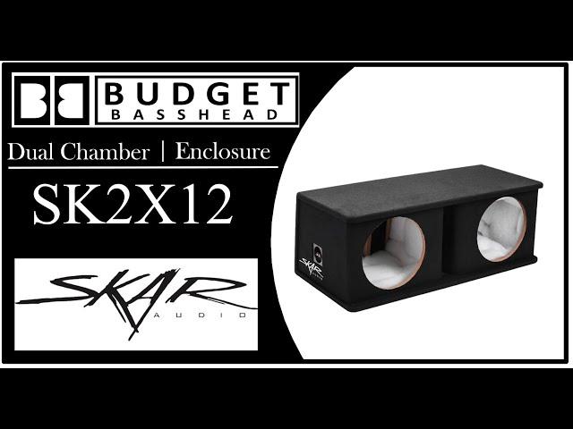 Skar Audio SK2X12V - Dual Subwoofer Enclosure - Unboxing And Review