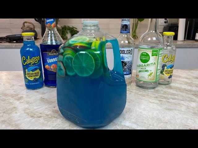 Blue Margarita by the Gallon