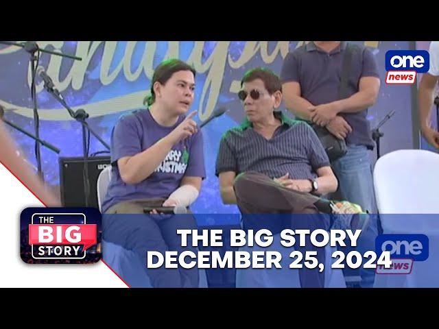 THE BIG STORY | Rodrigo Duterte, VP Sara lead Christmas gift-giving activity in Davao City