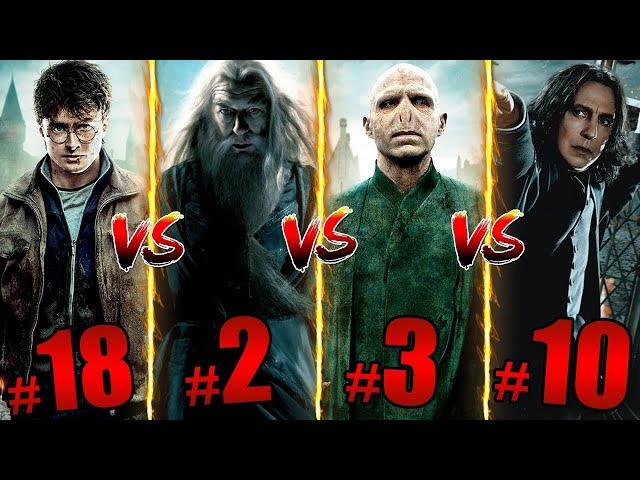 Who's the Most Powerful Wizard in Harry Potter? | Ranking Every Wizard From Weakest to Strongest!